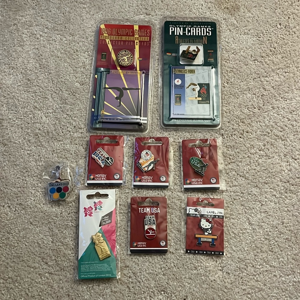 Gymnastics Pins